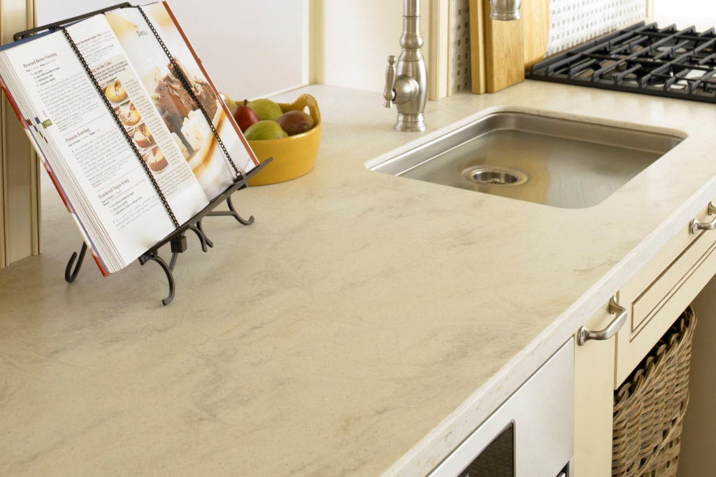 Example of Corian Clam Shell Application Example of Corian Clam Shell Application