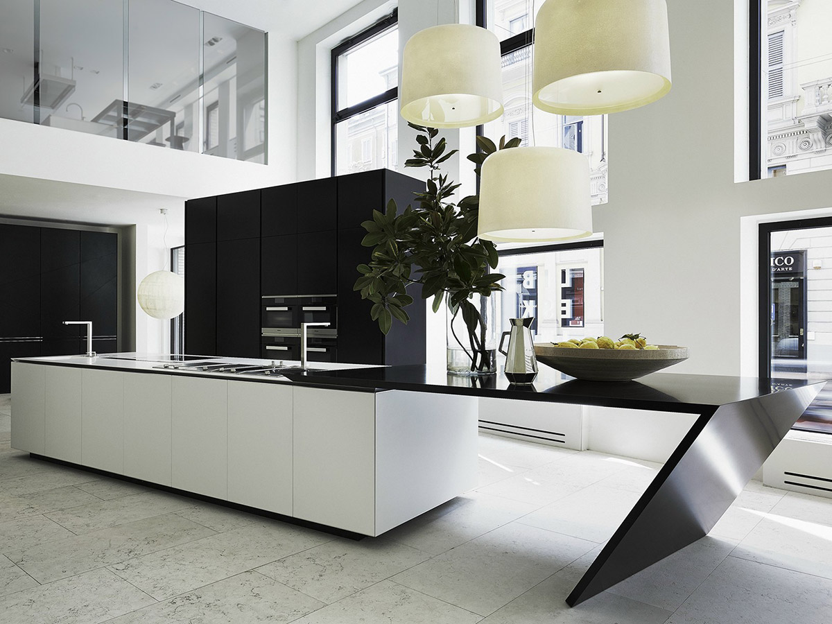 Example of Corian Deep Nocturne Application Example of Corian Deep Nocturne Application