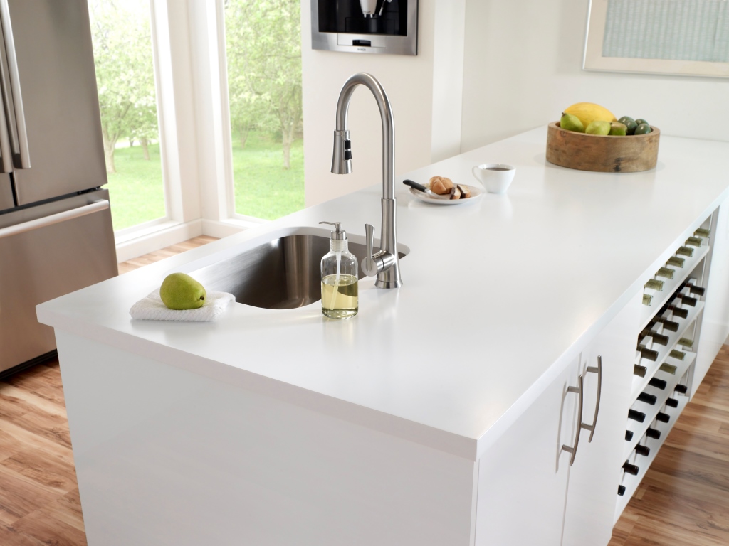 Example of Corian Designer White Application Example of Corian Designer White Application