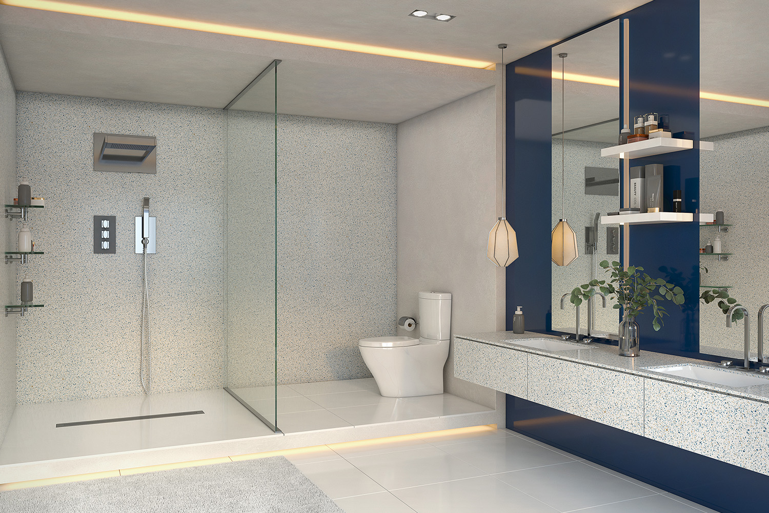 Corian Laguna Terrazzo Application Corian Laguna Terrazzo Application