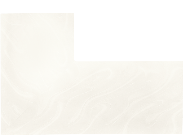 Corian Venaro White L-shape Corian Venaro White L-shape
