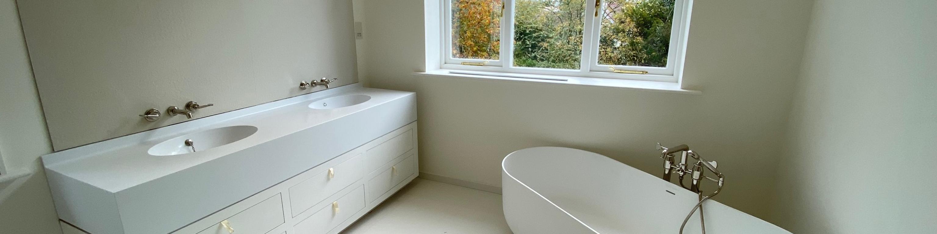 Corian bath