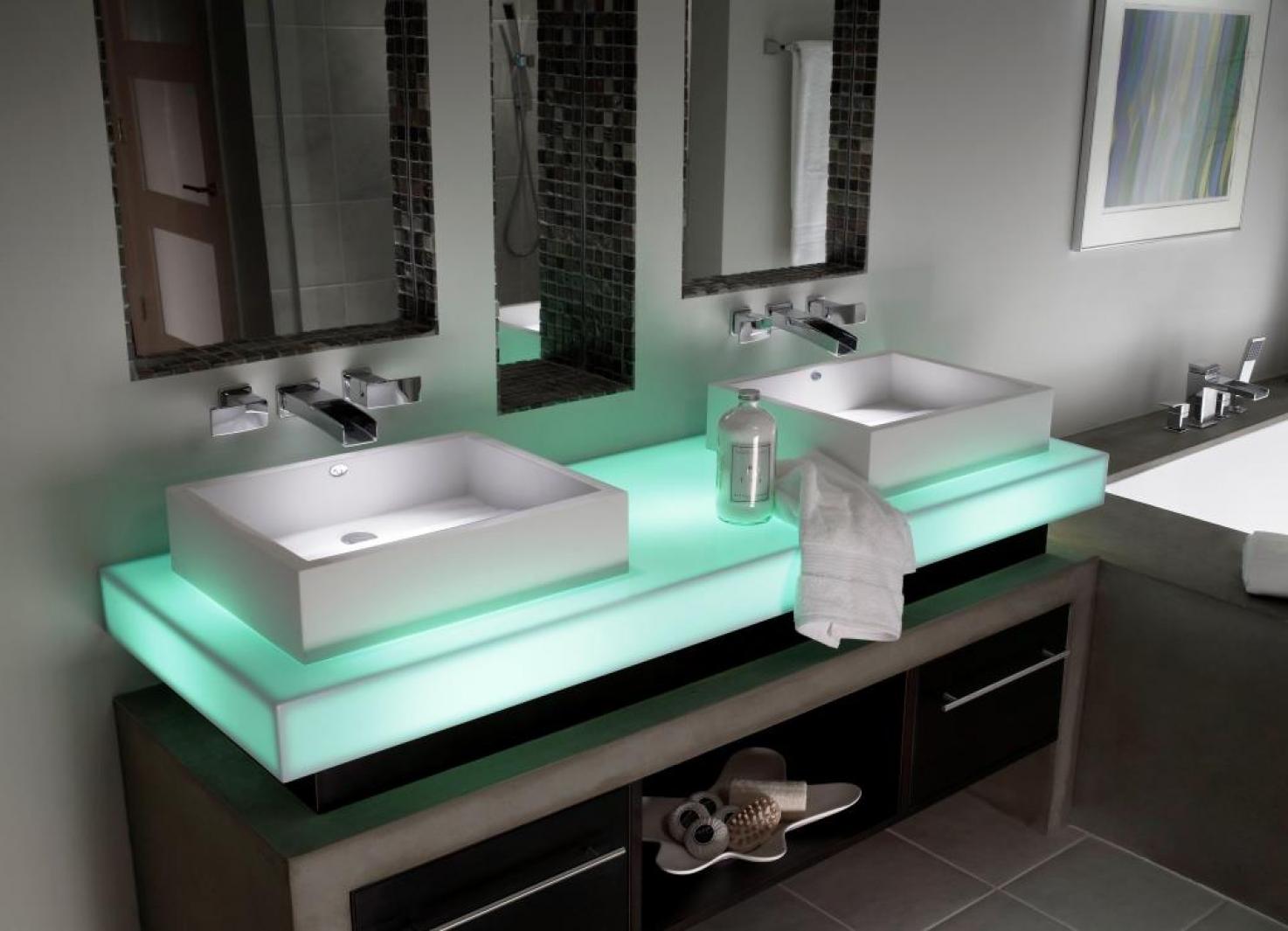 Example of Corian Mint Ice Application Example of Corian Mint Ice Application