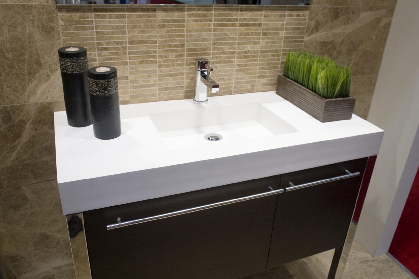 Hanex NWhite seamless sink worktop 7 Crafted by Design